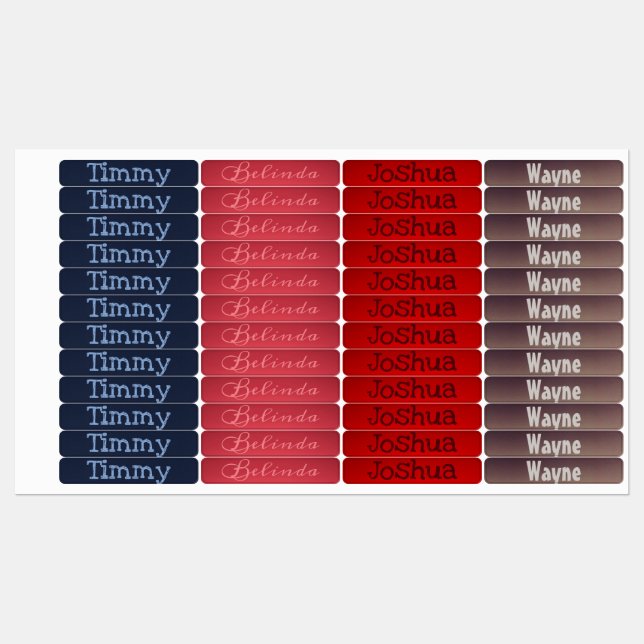 Järn Ons för barn Klistermärke (Ark)