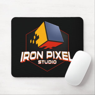 Järn Pixel Fullt Färg Mousepad Musmatta