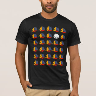 Järn Pixel - Ikonskredskapets vägg T Shirt