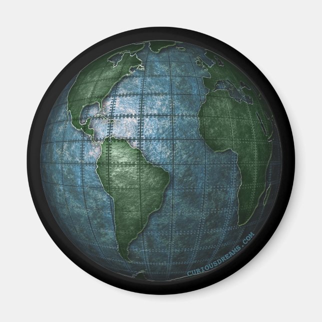 Järn-planerad jordmån magnet (Framsidan)