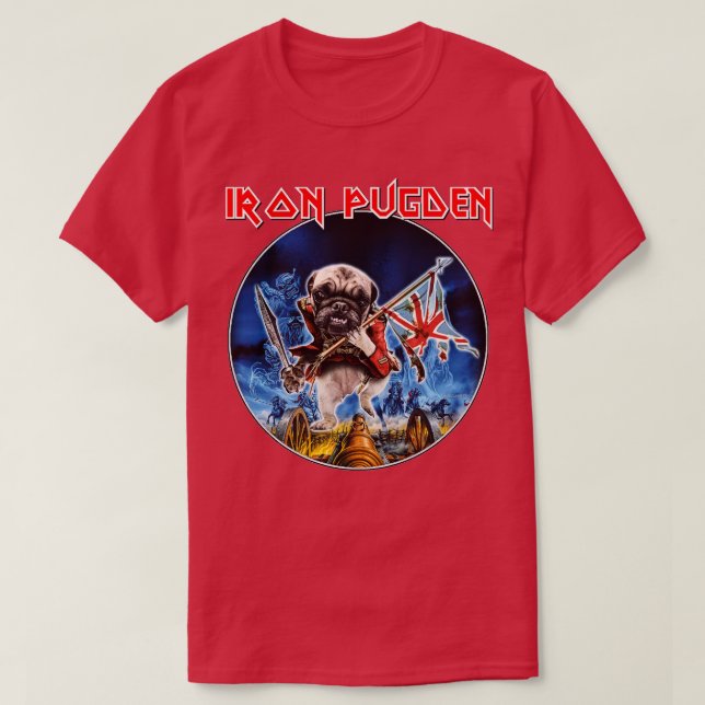 JÄRN PUGDEN TROOPUG T SHIRT (Design framsida)