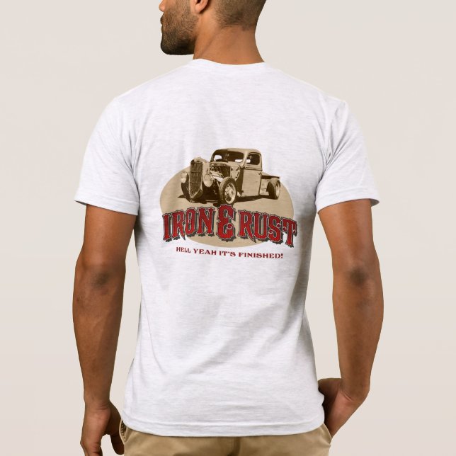 Järn & Rust Råtta Rod Tee (Baksida)