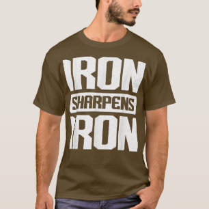 Järn Sharpens Järn Christian Workout Järn Sharpen T Shirt