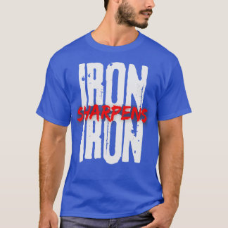 Järn Sharpens järn T Shirt