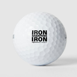 ’Järn Sharpens Järn’ themed Wilson Golf Bollar