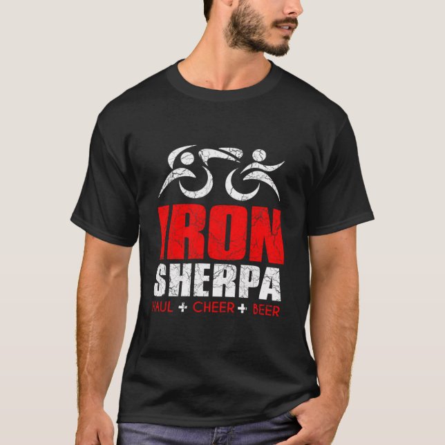 Järn Sherpa Triathlon Triathlete Inspired - Haul C T Shirt (Framsida)