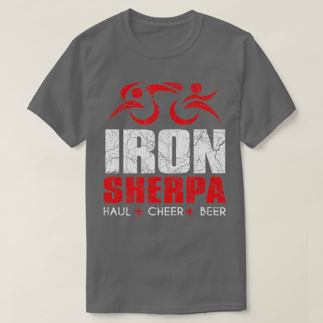 JÄRN SHERPA Triathlon Triathlete Inspired Haul Ch T Shirt (Design framsida)