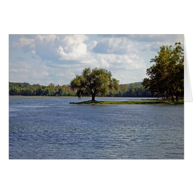 Järn, Sjö Hälsningskort (Framsidan Horizontal)