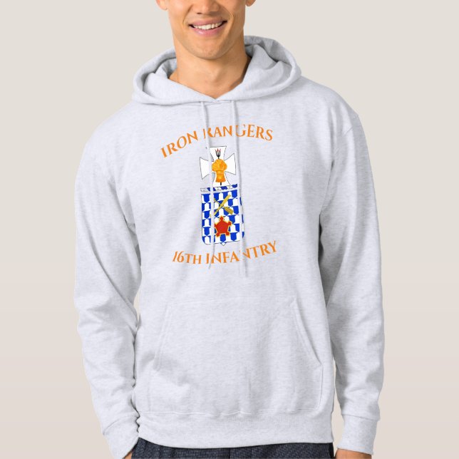 Järn Skogsvaktare Hoodie (Framsida)