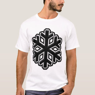 Järn snöflingor t shirt
