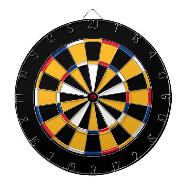 Järn stad darttavla (Framsidan)