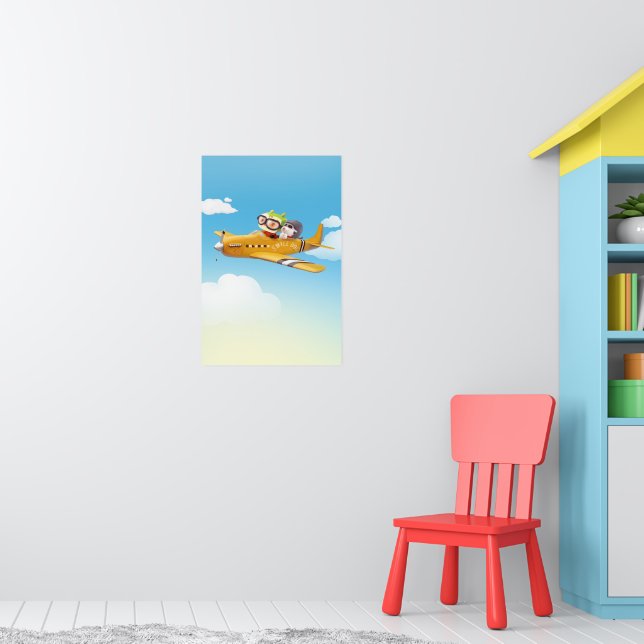 Järn-T och Smile-Pup: Högflygande äventyr Poster (Barnkammare 1)