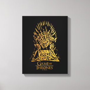 Järn Throne Icon Canvastryck