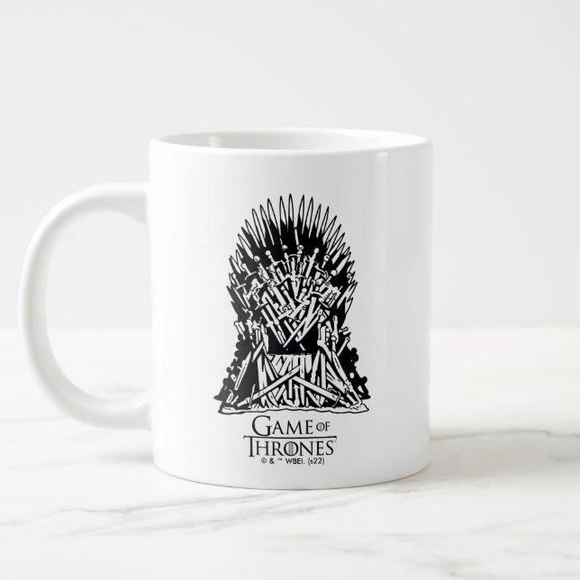 Järn Throne Icon Jumbo Mugg (Vänster)