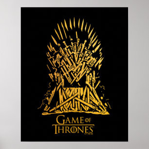 Järn Throne Icon Poster