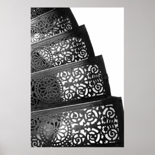 Järn Trappor Poster