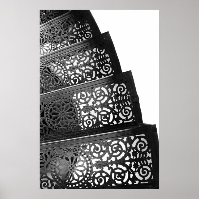 Järn Trappor Poster (Framsidan)