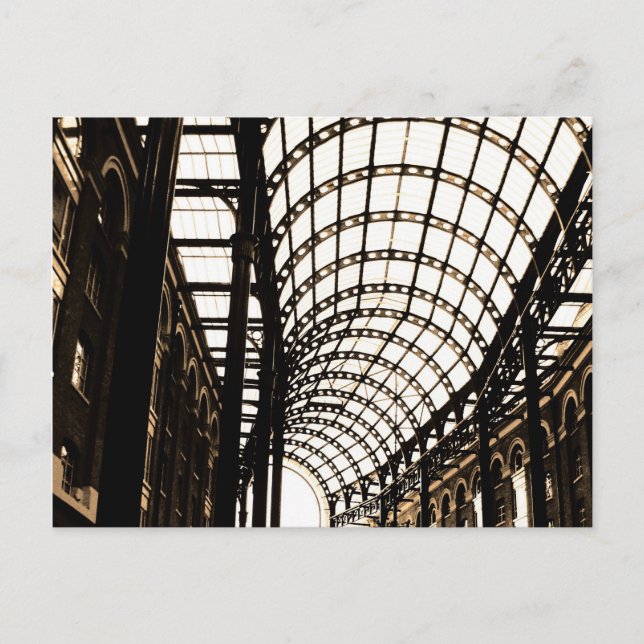 Järn-tunneln ~ vykort/inbjudan vykort (Framsida)