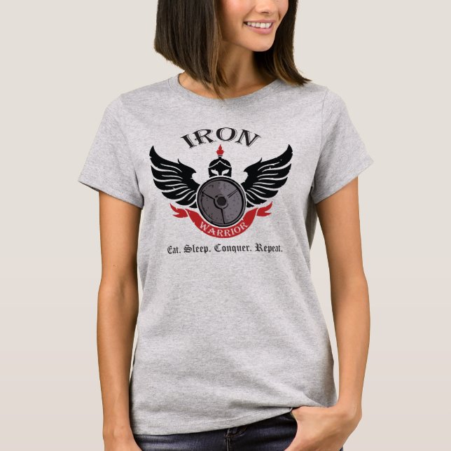 Järn Warrior - Gym Spartan T-shirt (Framsida)