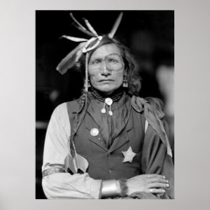 Järn White Man: 1900 Poster