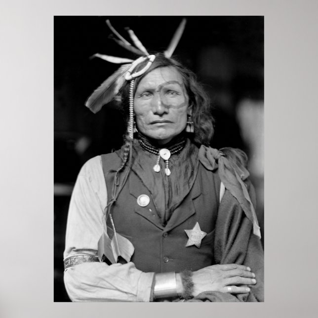 Järn White Man: 1900 Poster (Framsidan)