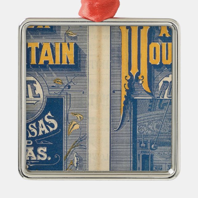 Järnbergrutt Julgransprydnad Metall (Framsidan)