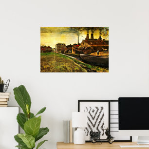 Järnbruket i Haag av Vincent van Gogh Poster
