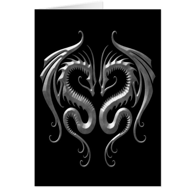 Järndrakar Hälsningskort (Framsidan)