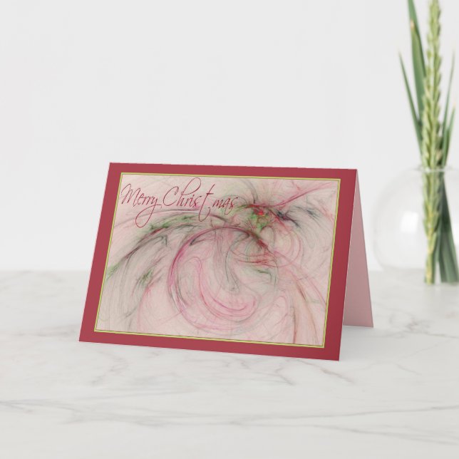 JÄRNEK 'N SMYCKAR ~-god jul Helgkort (Framsida)