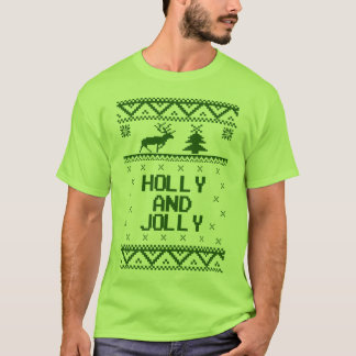 Järnek och Jolly ful jultröjaT-tröja Tee Shirt