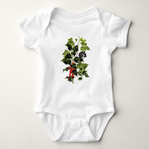 järnek- och murgrönadesignjul tee