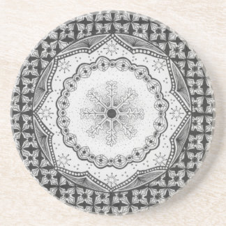 Järnek- & Snowflakesandstenkustfartyg Underlägg Sandsten