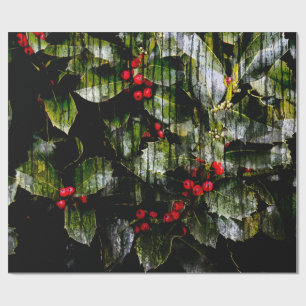 Järnekbär som slår in papper, 30" x 6', presentpapper