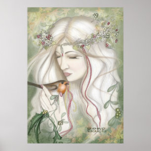 Järnekfe av Yuletide Poster