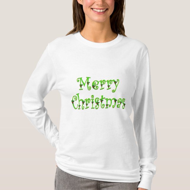 Järnekgod julskjorta tee shirt (Framsida)