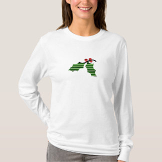 Järneklövlogotyp - kvinna långa muff skjorta t shirt