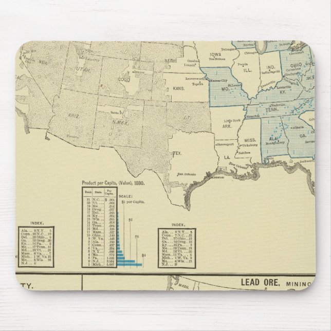 Järnens gruvregioner musmatta (Framsidan)