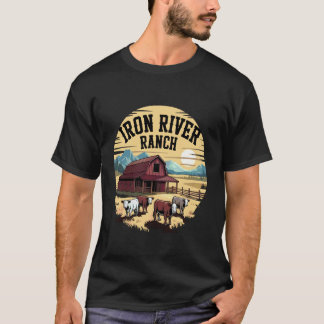 Järnflodsranchen Västra gårdens nötkreatur boskap T Shirt