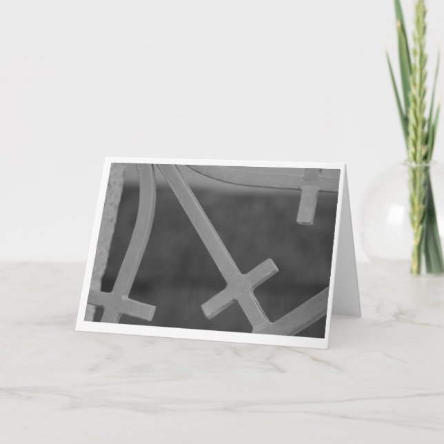 Järngrindkort Kort (Framsida)