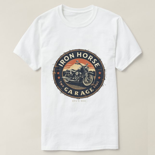 Järnhästgaraget T Shirt (Design framsida)