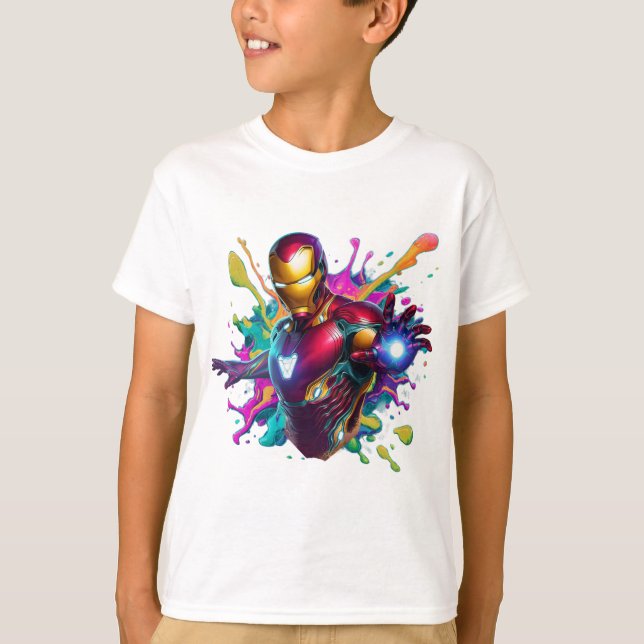 järnmannen t shirt (Framsida)