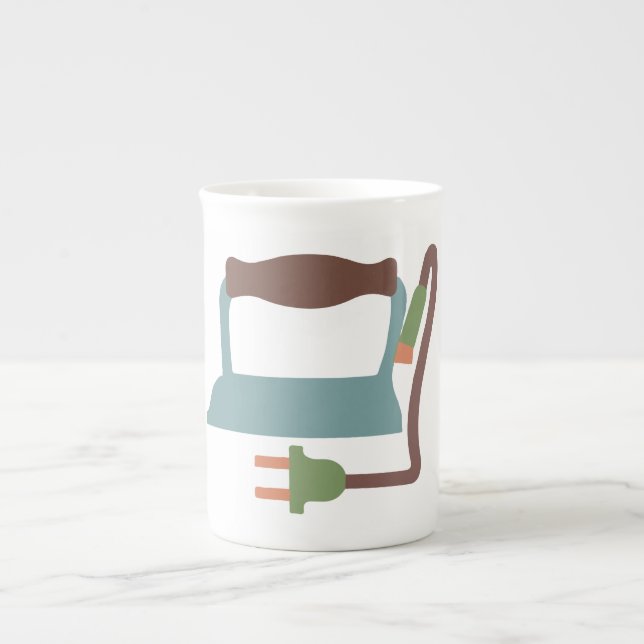 Järnmugg Benporslin Mugg (Framsidan)