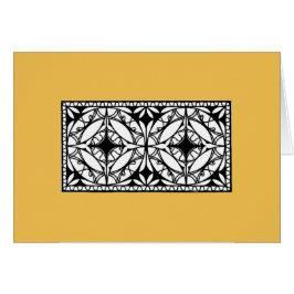 Järnskyddsgallerdesign, 1912; Modernistisk stil Hälsningskort