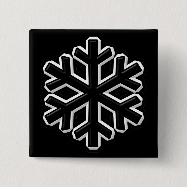 JärnSnowflake Knapp (Framsida)