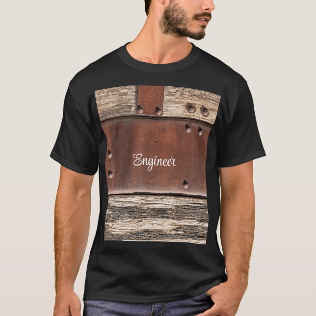 Järnträ stark man ser ut t shirt (Framsida)