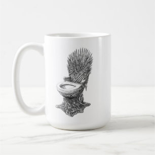 Järntronen Toalett – Roligt Game of Thrones Kaffemugg