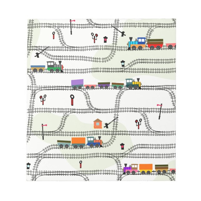 Järnväg Anteckningsblock (Framsida)