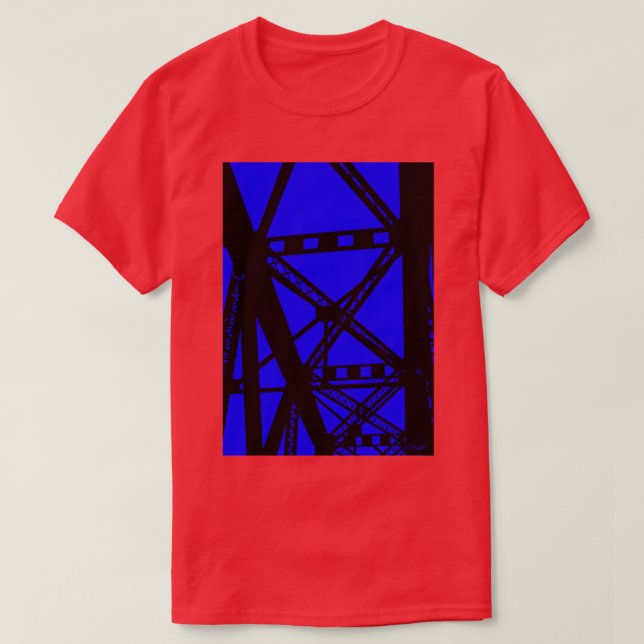 Järnväg Beams Bläck T Shirt (Design framsida)