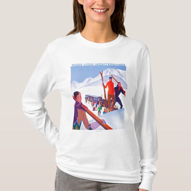 Järnväg befordrings- affisch för PLM Tee (Framsida)