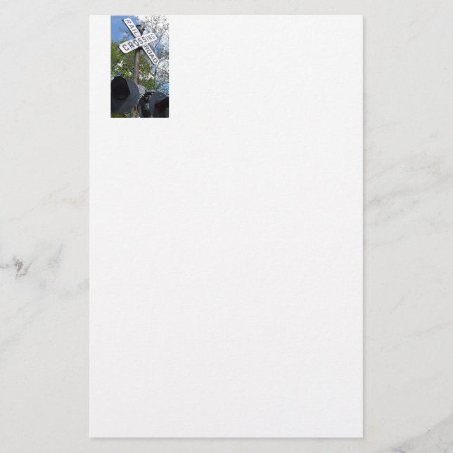 Järnväg Brevpapper (Framsida)